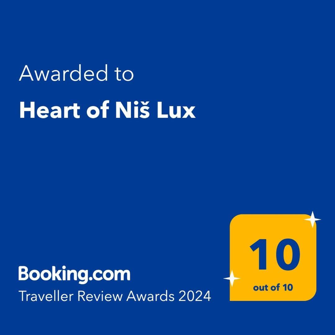 Апартаменты Heart Of Nis Lux Экстерьер фото